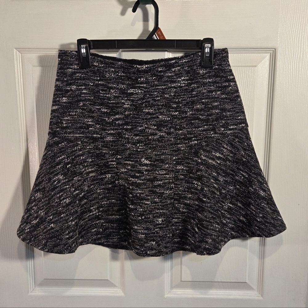 J. Crew Black and White Skirt